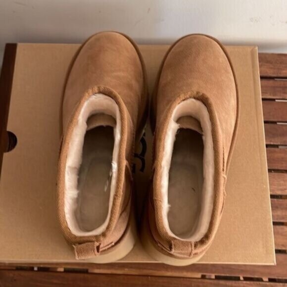 UGG Classic Ultra Mini New Heights chestnut - Picture 7 of 8